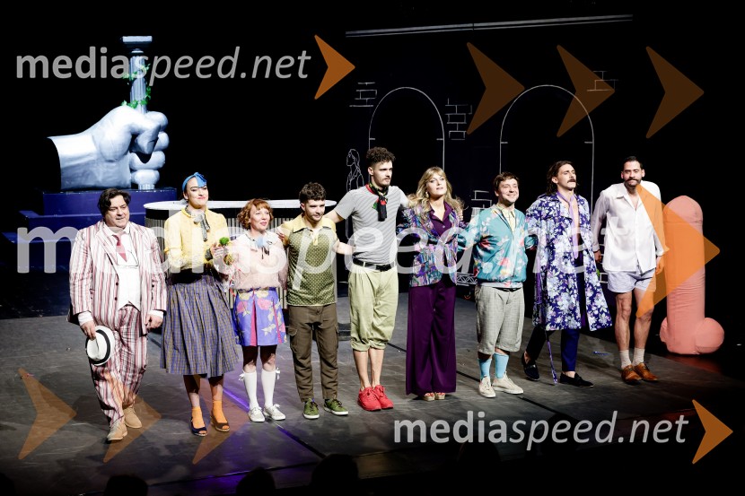 Premiera Življenje podeželjskih plejbojev, Cankarjev dom