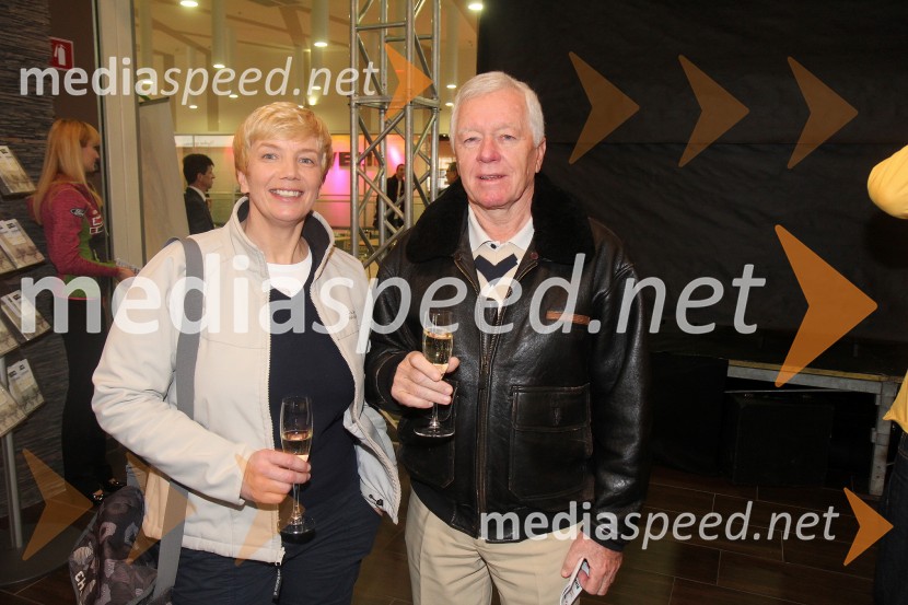  Nataša Bokal, nekdanja smučarka;  Tone Vogrinec, športni in smučarski funkcionarNataša Bokal, V SPOMIN