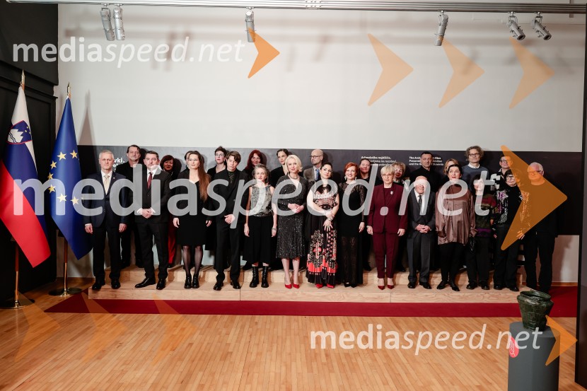 Proslava ob slovenskem kulturnem prazniku s podelitvijo Prešernovih nagrad in nagrad Prešernovega sklada