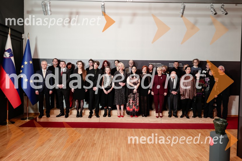 Proslava ob slovenskem kulturnem prazniku s podelitvijo Prešernovih nagrad in nagrad Prešernovega sklada