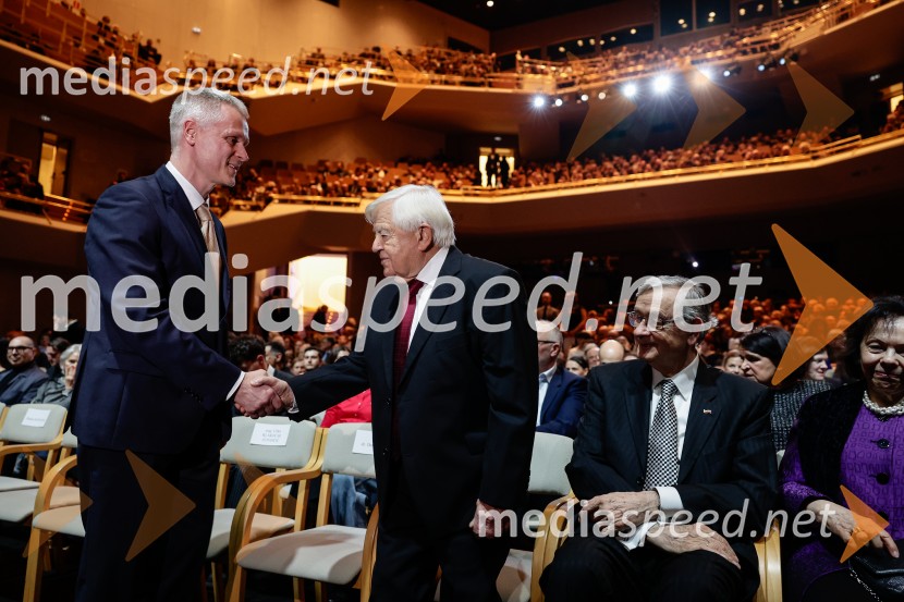 Proslava ob slovenskem kulturnem prazniku s podelitvijo Prešernovih nagrad in nagrad Prešernovega sklada