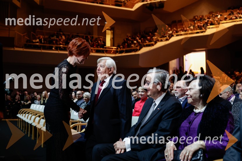 Proslava ob slovenskem kulturnem prazniku s podelitvijo Prešernovih nagrad in nagrad Prešernovega sklada