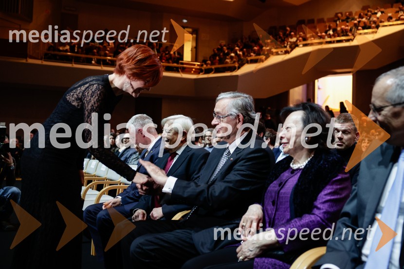 Proslava ob slovenskem kulturnem prazniku s podelitvijo Prešernovih nagrad in nagrad Prešernovega sklada