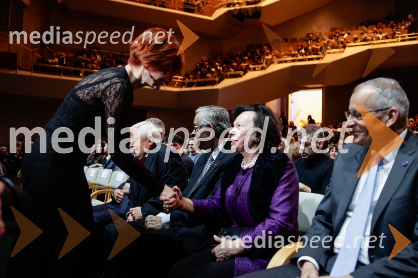 Proslava ob slovenskem kulturnem prazniku s podelitvijo Prešernovih nagrad in nagrad Prešernovega sklada