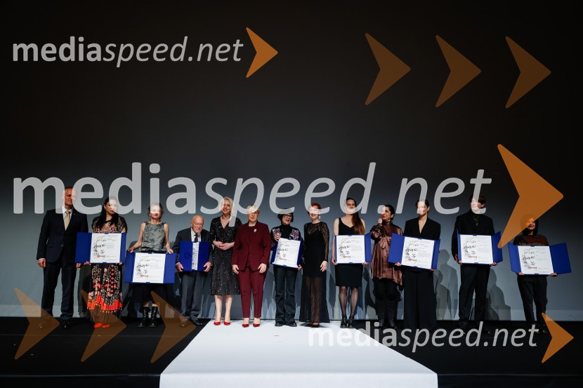 Proslava ob slovenskem kulturnem prazniku s podelitvijo Prešernovih nagrad in nagrad Prešernovega sklada