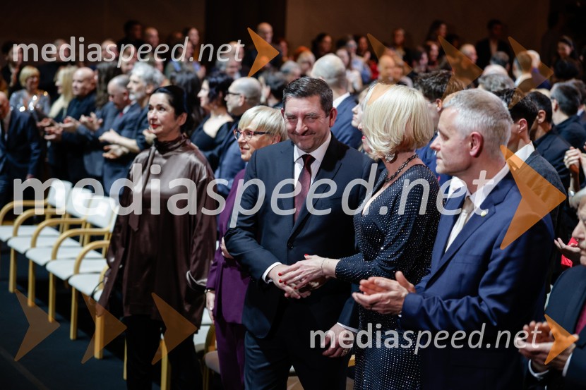 Proslava ob slovenskem kulturnem prazniku s podelitvijo Prešernovih nagrad in nagrad Prešernovega sklada