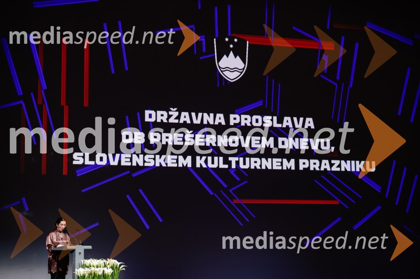 Proslava ob slovenskem kulturnem prazniku s podelitvijo Prešernovih nagrad in nagrad Prešernovega sklada