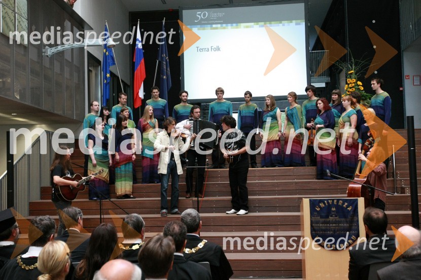 Skupina Terra Folk50. obletnica tehniških fakultet Univerze v Mariboru