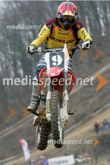 Dejan Piber (AMD Sitar Dunlop)MOTOKROS, 1. dirka za DP, Prilipe pri Brežicah