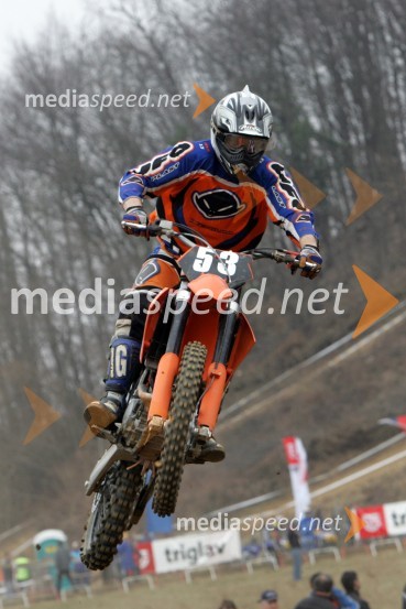 Jure Kavšek (AMD Šentvid)MOTOKROS, 1. dirka za DP, Prilipe pri Brežicah