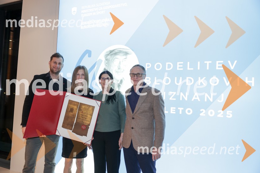 Podelitev Bloudkovih priznanj za leto 2025