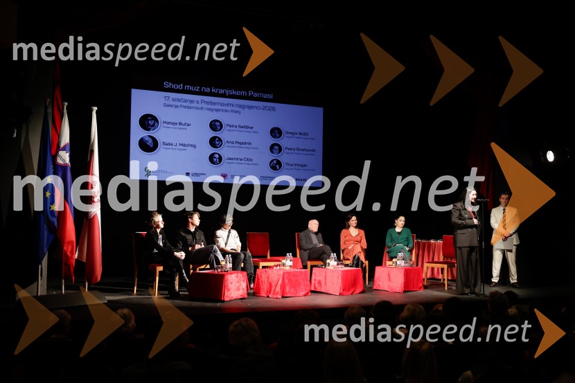 Srečanje s Prešernovimi nagrajenci 2026