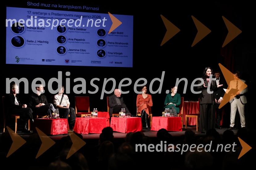 Srečanje s Prešernovimi nagrajenci 2026