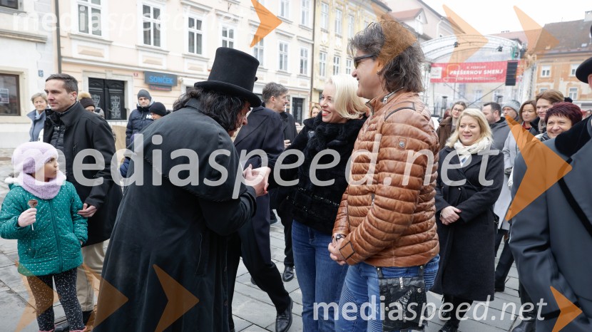 Prešernov smenj oživil Kranj v duhu 19. stoletja