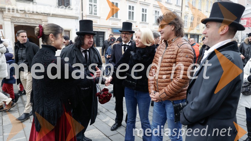 Prešernov smenj oživil Kranj v duhu 19. stoletja