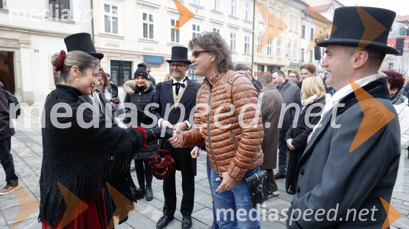 Prešernov smenj oživil Kranj v duhu 19. stoletja