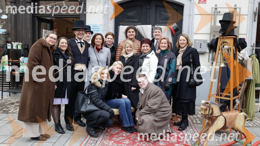 Prešernov smenj oživil Kranj v duhu 19. stoletja