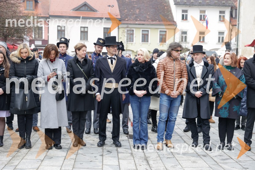 Prešernov smenj oživil Kranj v duhu 19. stoletja