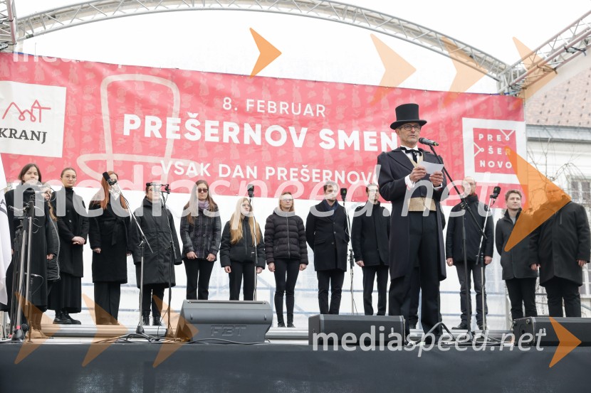 Prešernov smenj oživil Kranj v duhu 19. stoletja