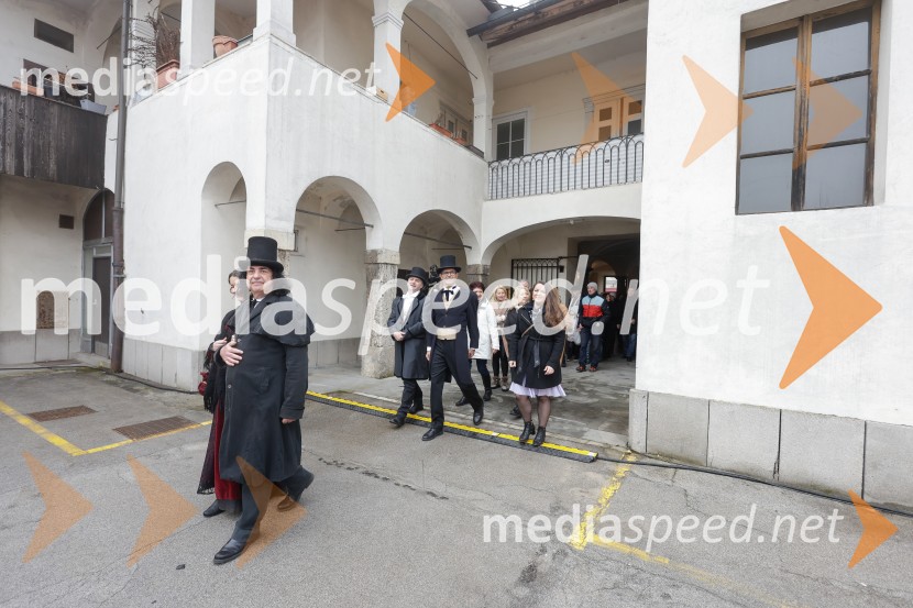 Prešernov smenj oživil Kranj v duhu 19. stoletja