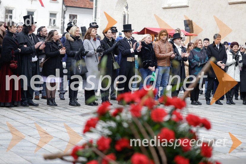 Prešernov smenj oživil Kranj v duhu 19. stoletja