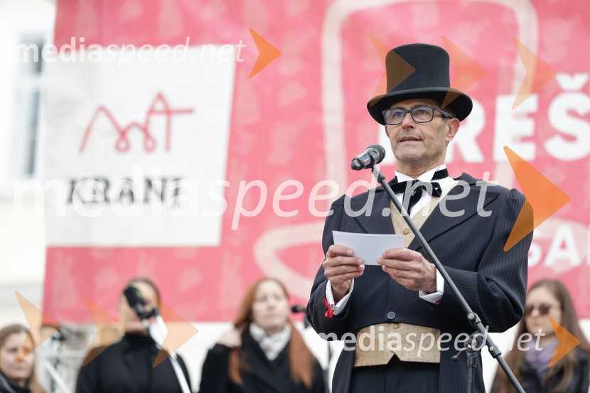 Prešernov smenj oživil Kranj v duhu 19. stoletja