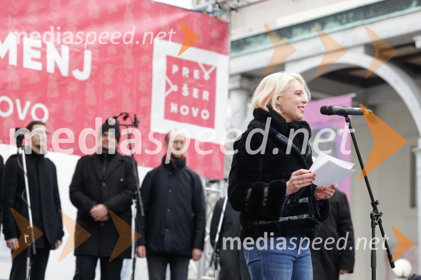 Prešernov smenj oživil Kranj v duhu 19. stoletja