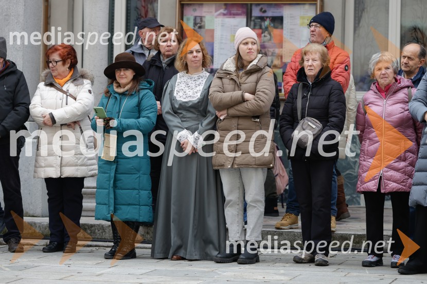 Prešernov smenj oživil Kranj v duhu 19. stoletja