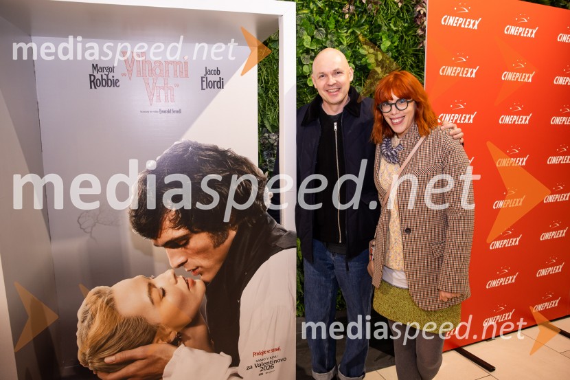 Viharni vrh, premiera filma