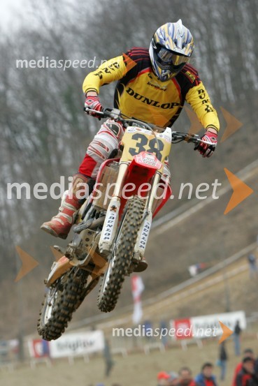 Miha Špindler (AMD Sitar Dunlop)MOTOKROS, 1. dirka za DP, Prilipe pri Brežicah