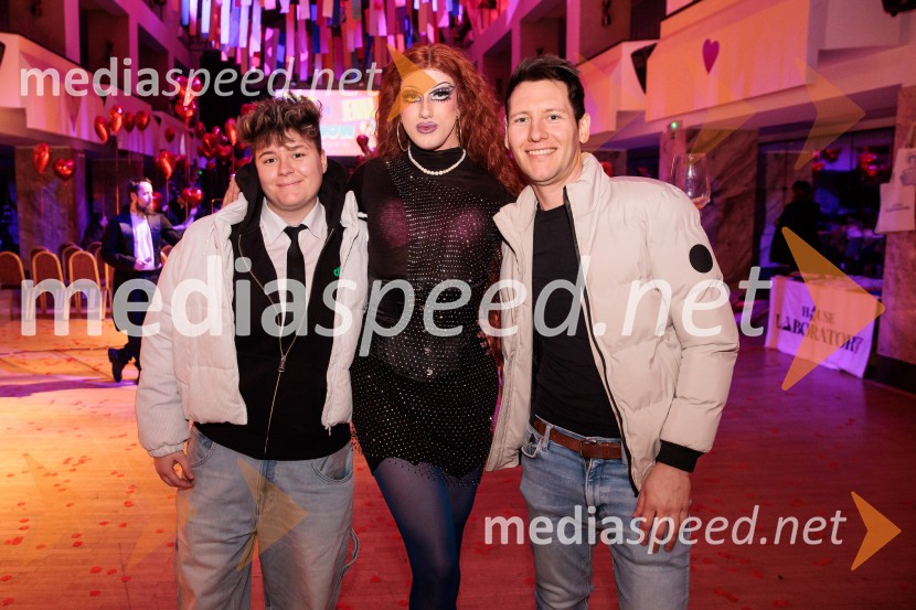 Molly & Jenna, Valentinov drag show, Festivalna dvorana Ljubljana