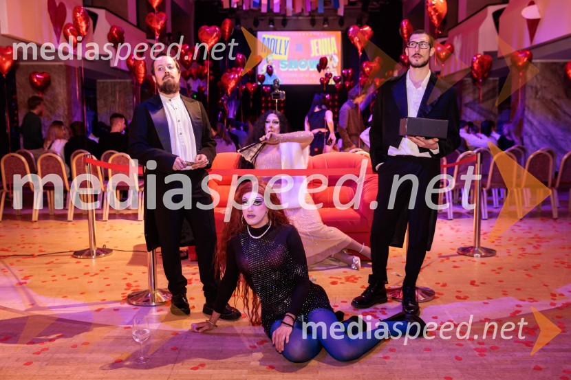 Molly & Jenna, Valentinov drag show, Festivalna dvorana Ljubljana