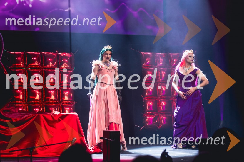 Molly & Jenna, Valentinov drag show, Festivalna dvorana Ljubljana