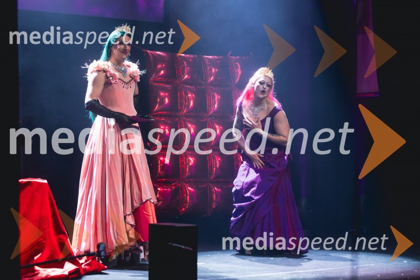 Molly & Jenna, Valentinov drag show, Festivalna dvorana Ljubljana