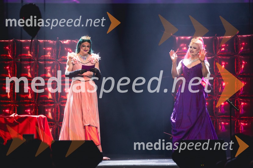 Molly & Jenna, Valentinov drag show, Festivalna dvorana Ljubljana