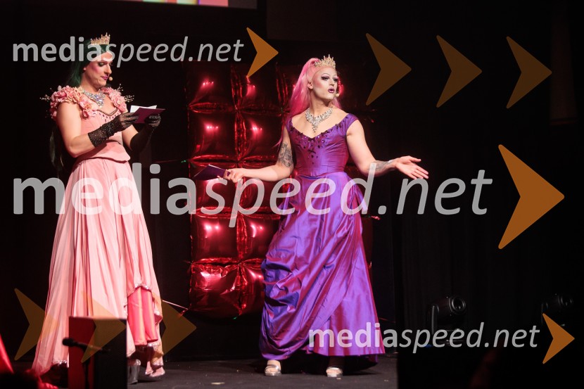 Molly & Jenna, Valentinov drag show, Festivalna dvorana Ljubljana