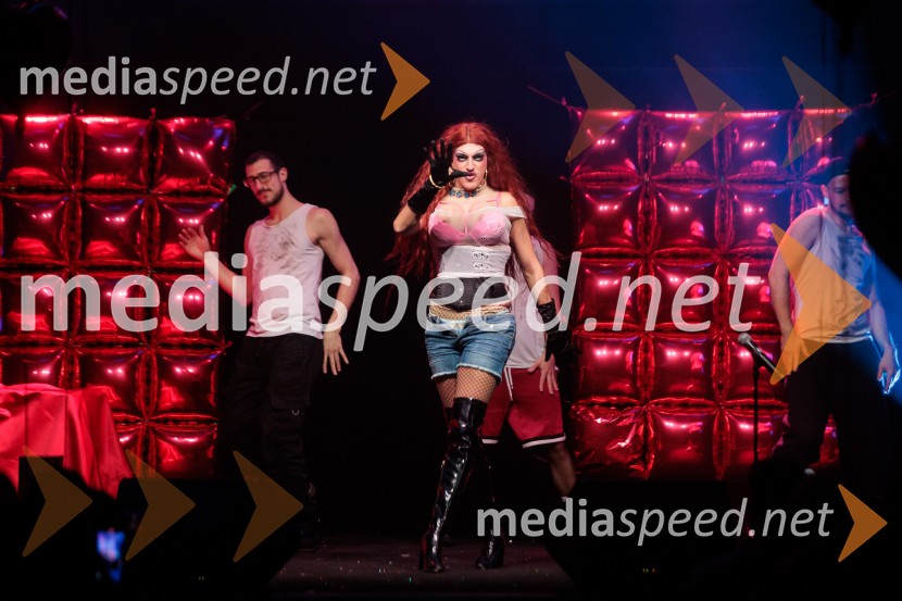 Molly & Jenna, Valentinov drag show, Festivalna dvorana Ljubljana