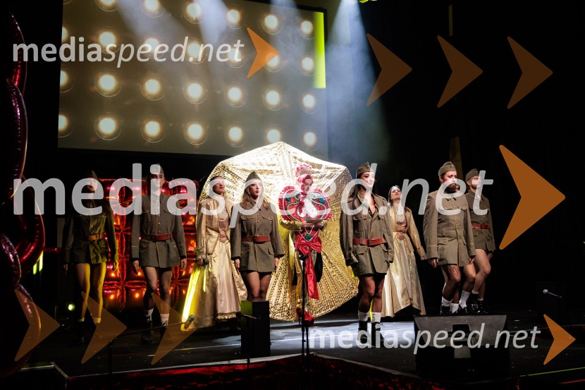 Molly & Jenna, Valentinov drag show, Festivalna dvorana Ljubljana