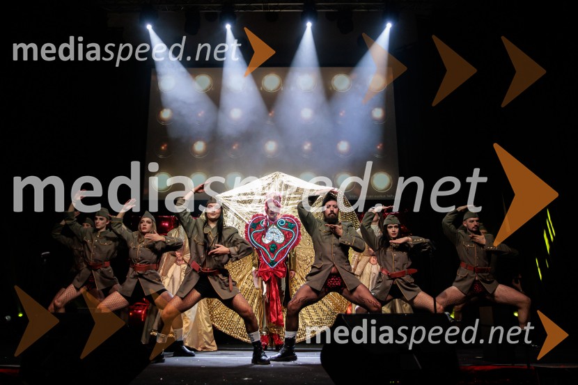 Molly & Jenna, Valentinov drag show, Festivalna dvorana Ljubljana