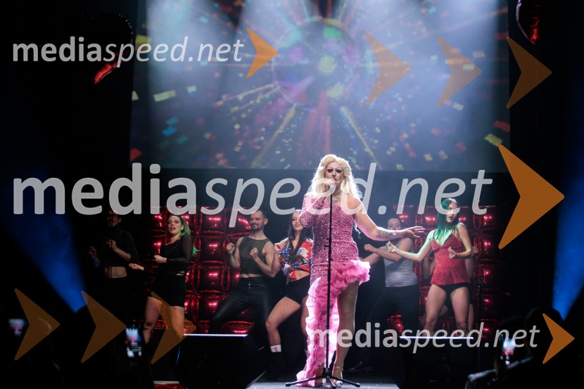 Molly & Jenna, Valentinov drag show, Festivalna dvorana Ljubljana