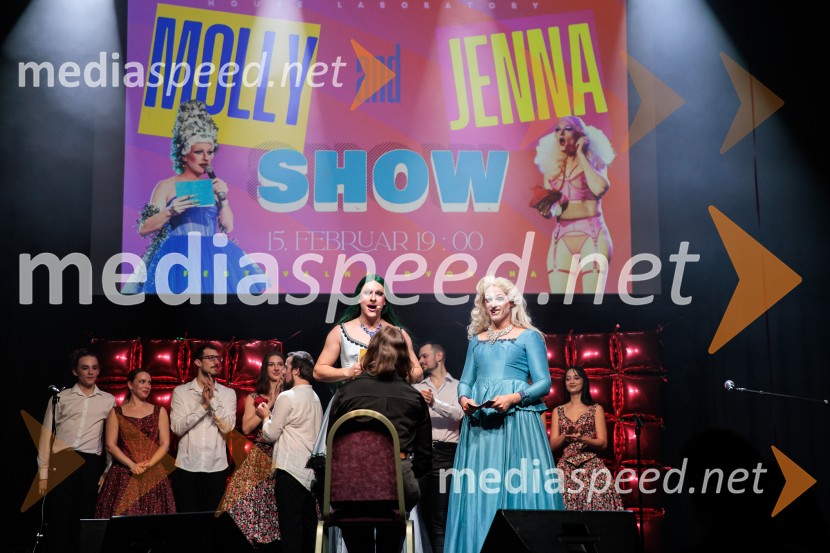 Molly & Jenna, Valentinov drag show, Festivalna dvorana Ljubljana