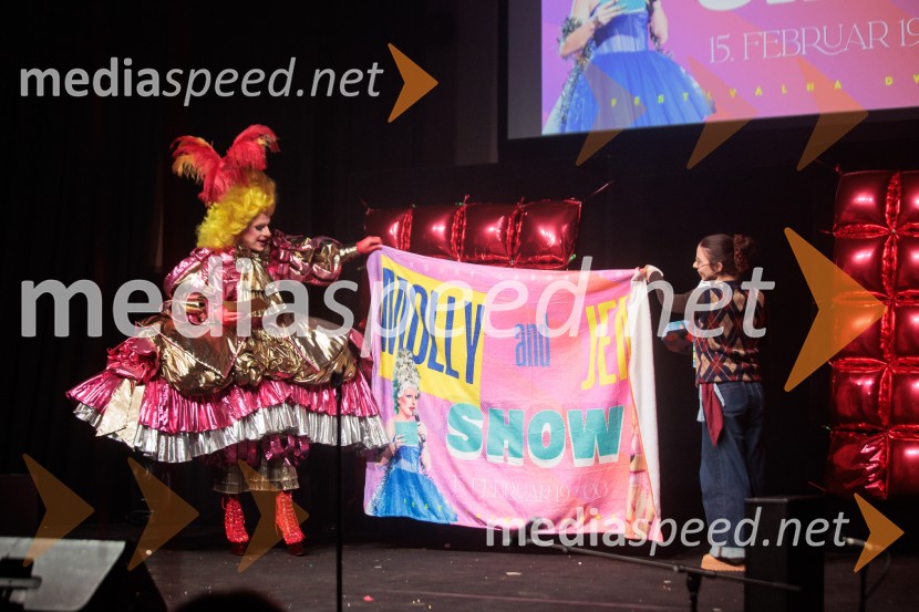 Molly & Jenna, Valentinov drag show, Festivalna dvorana Ljubljana