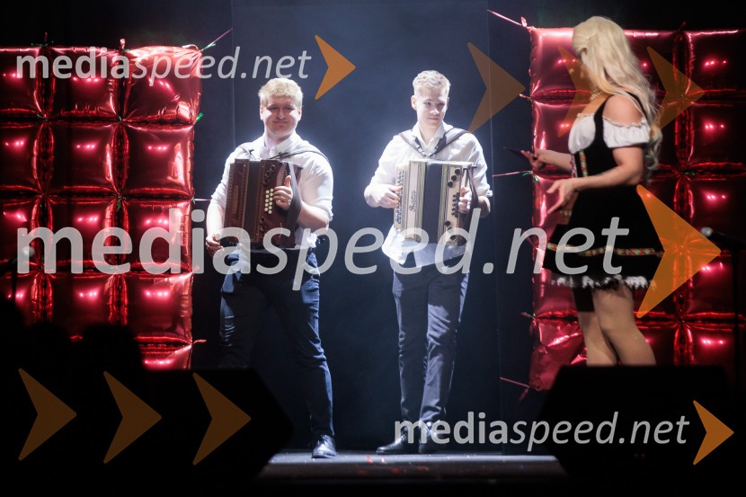 Molly & Jenna, Valentinov drag show, Festivalna dvorana Ljubljana