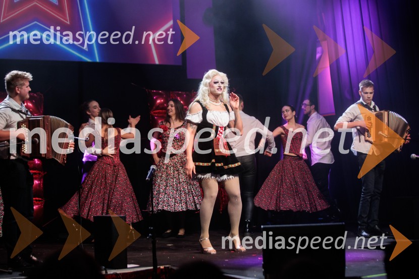 Molly & Jenna, Valentinov drag show, Festivalna dvorana Ljubljana