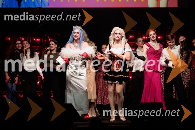 Molly & Jenna, Valentinov drag show, Festivalna dvorana Ljubljana