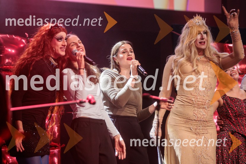 Molly & Jenna, Valentinov drag show, Festivalna dvorana Ljubljana