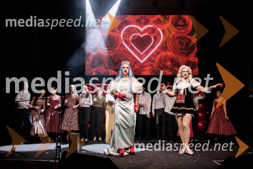 Molly & Jenna, Valentinov drag show, Festivalna dvorana Ljubljana