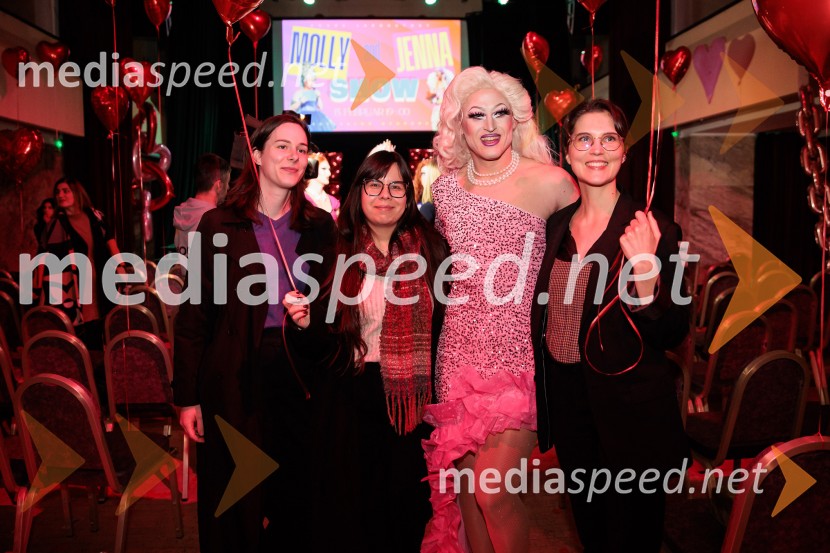 Molly & Jenna, Valentinov drag show, Festivalna dvorana Ljubljana