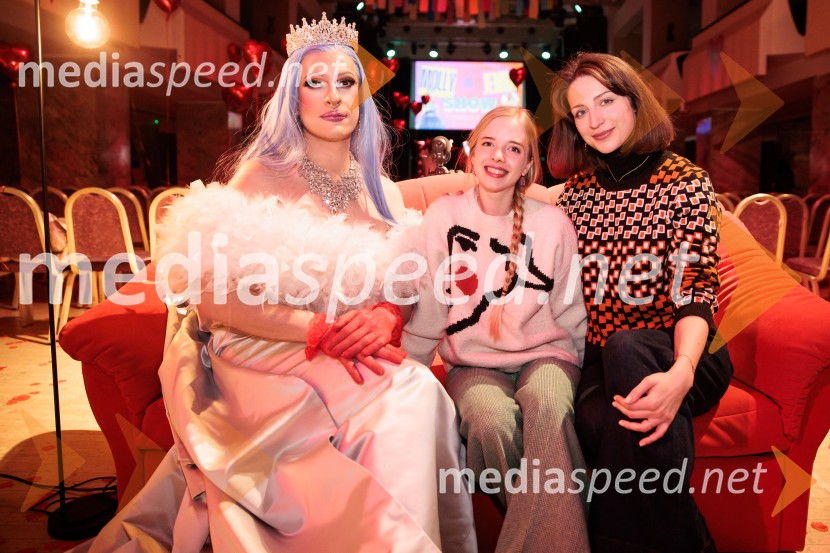Molly & Jenna, Valentinov drag show, Festivalna dvorana Ljubljana