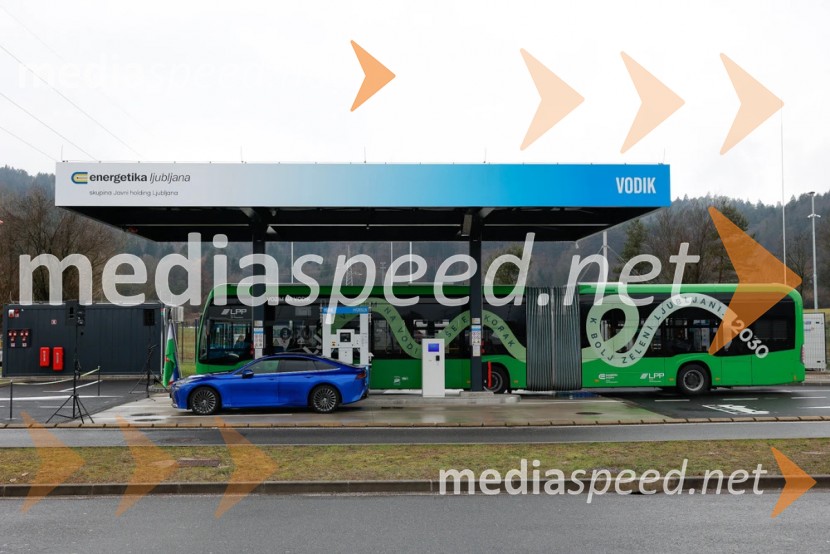 Ljubljana dobila prvo javno vodikovo polnilnico v Sloveniji